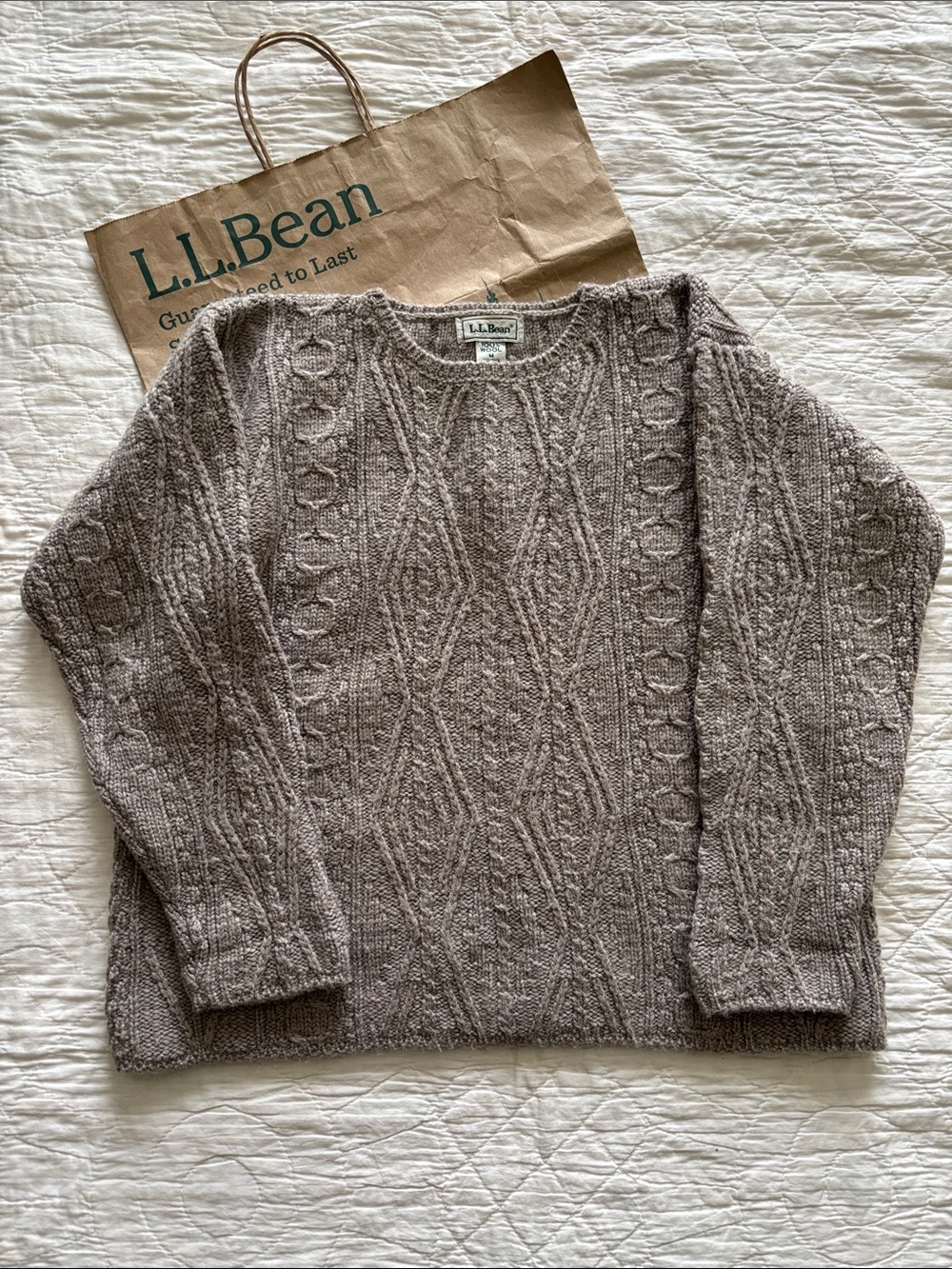 Vintage LL Bean Wool Sweater